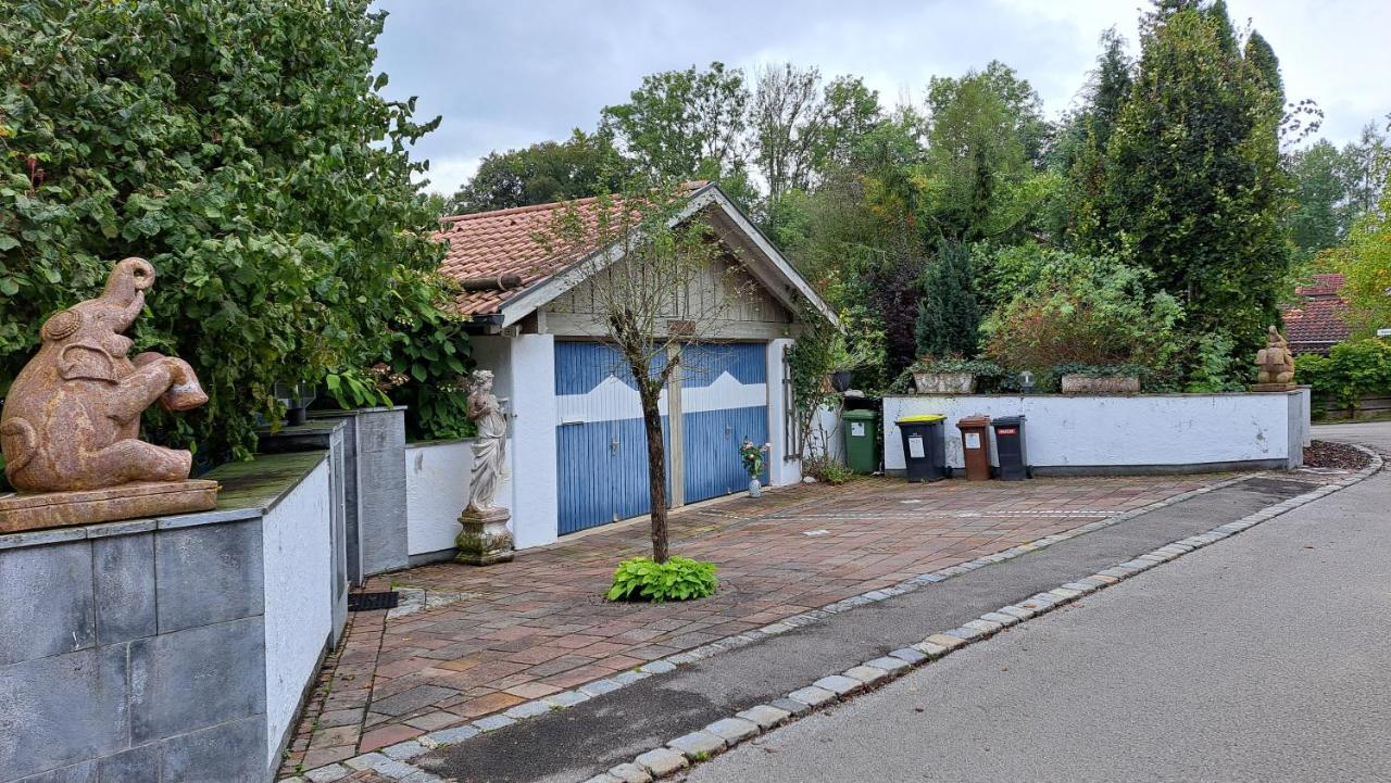 Ferienwohnung Im Gartenparadies Eurasburg Esterno foto