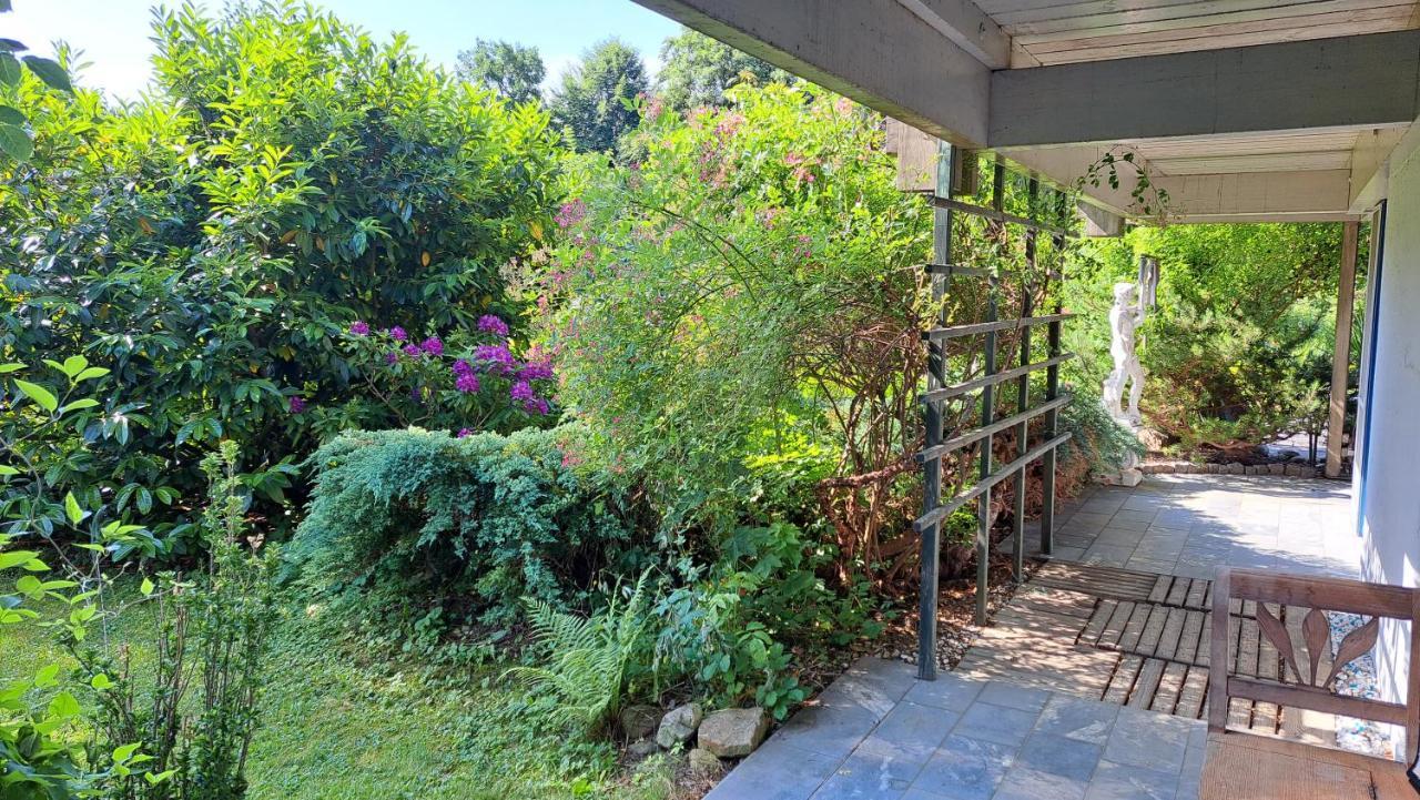 Ferienwohnung Im Gartenparadies Eurasburg Esterno foto